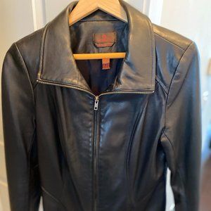 Danier Black Leather jacket